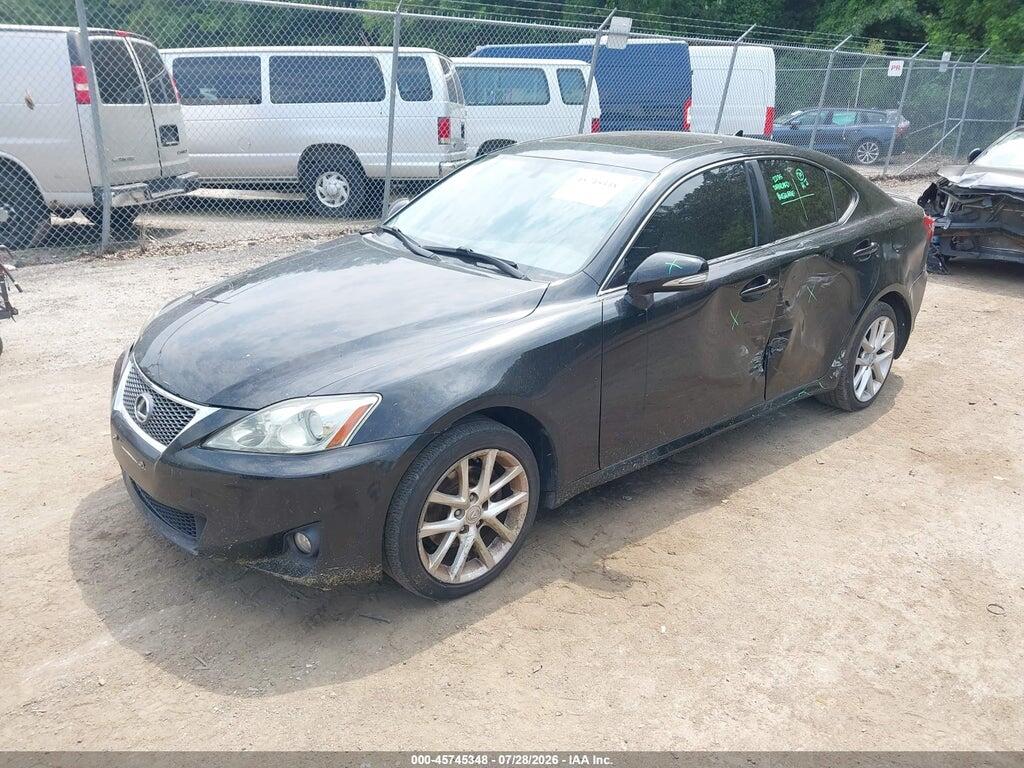 JTHCF5C27C5053449 2012 LEXUS IS 250 photo no. 2