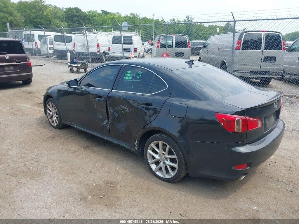JTHCF5C27C5053449 2012 LEXUS IS 250 photo no. 3