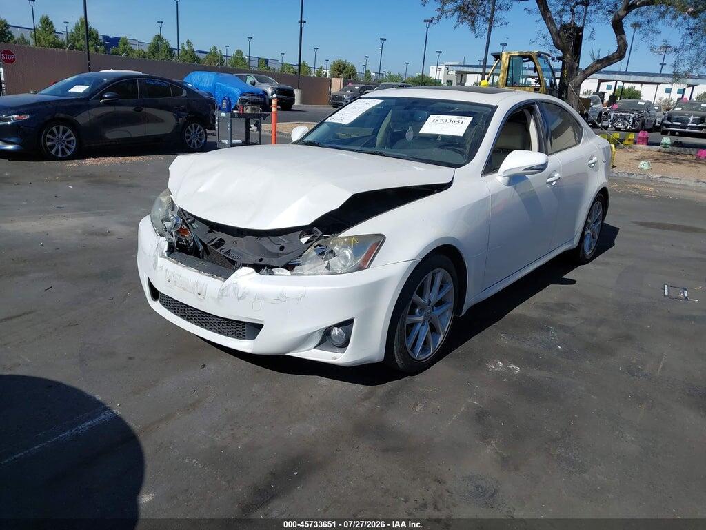 JTHBF5C2XC5183883 2012 LEXUS IS 250 photo no. 2