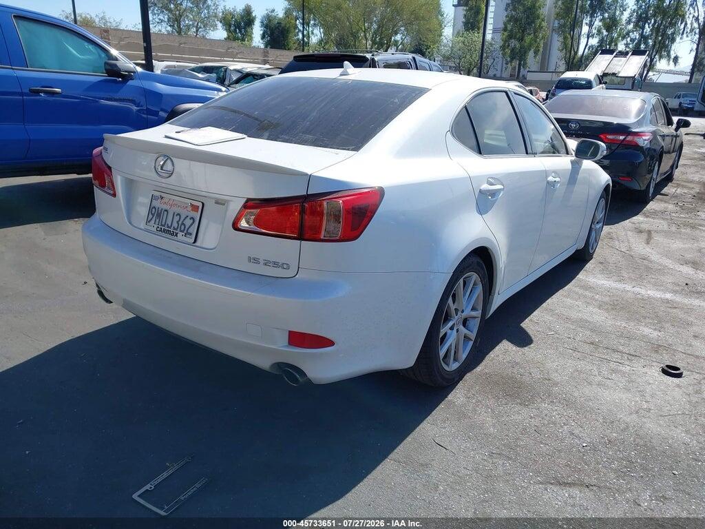 JTHBF5C2XC5183883 2012 LEXUS IS 250 photo no. 4
