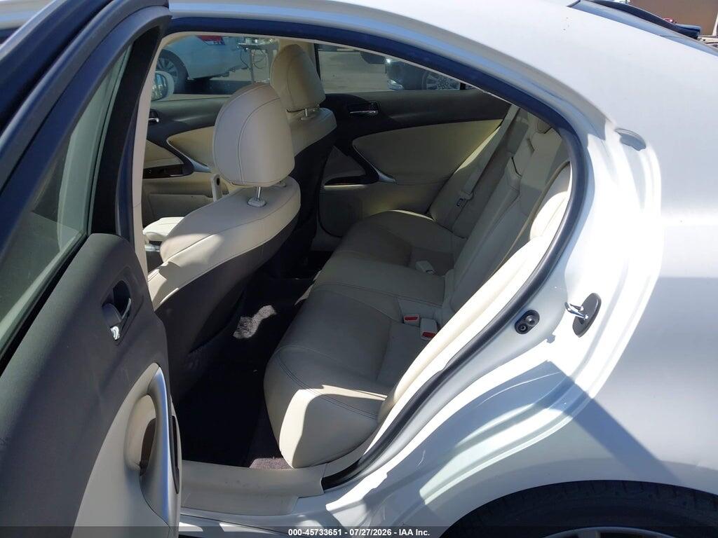 JTHBF5C2XC5183883 2012 LEXUS IS 250 photo no. 8