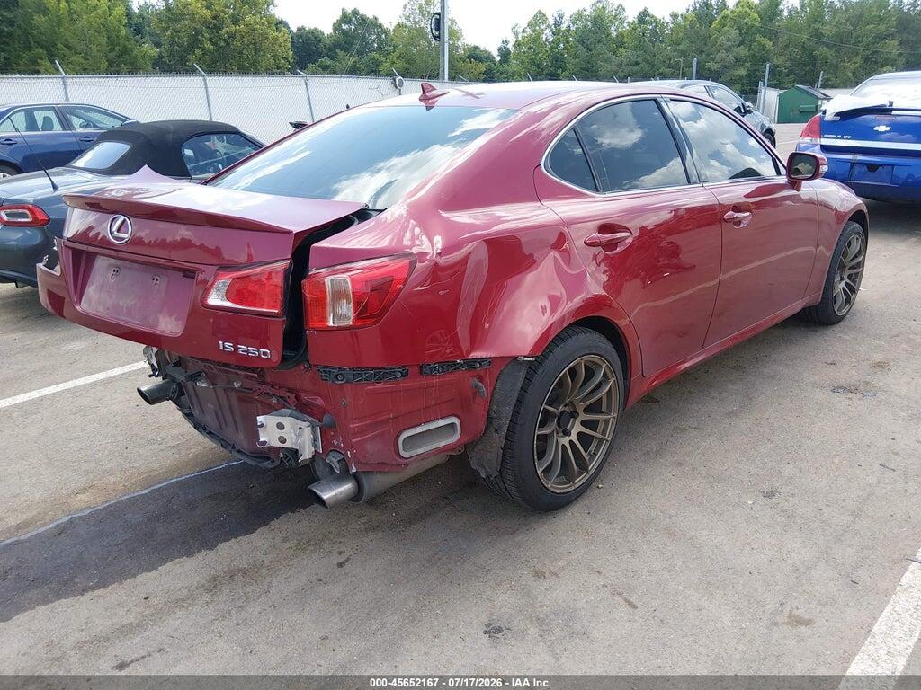 JTHBF5C28C5161249 2012 LEXUS IS 250 photo no. 4