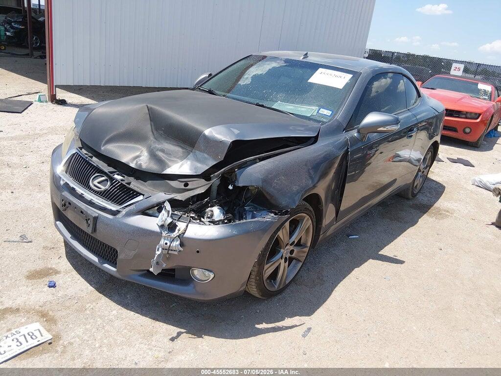 JTHFF2C26C2521507 2012 LEXUS IS 250C photo no. 2