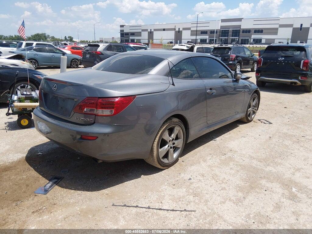 JTHFF2C26C2521507 2012 LEXUS IS 250C photo no. 4