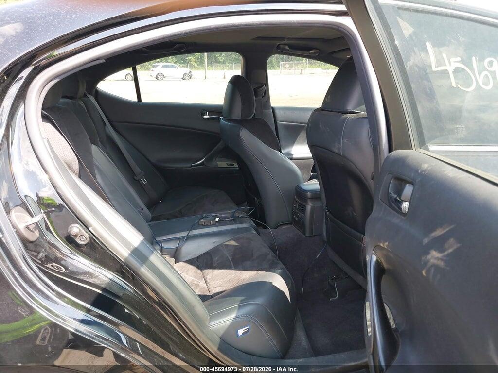 JTHBP5C29C5009803 2012 LEXUS IS F photo no. 8