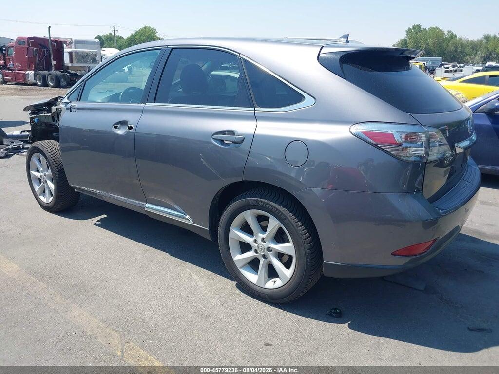 2T2BK1BA2CC141995 2012 LEXUS RX 350 photo no. 3