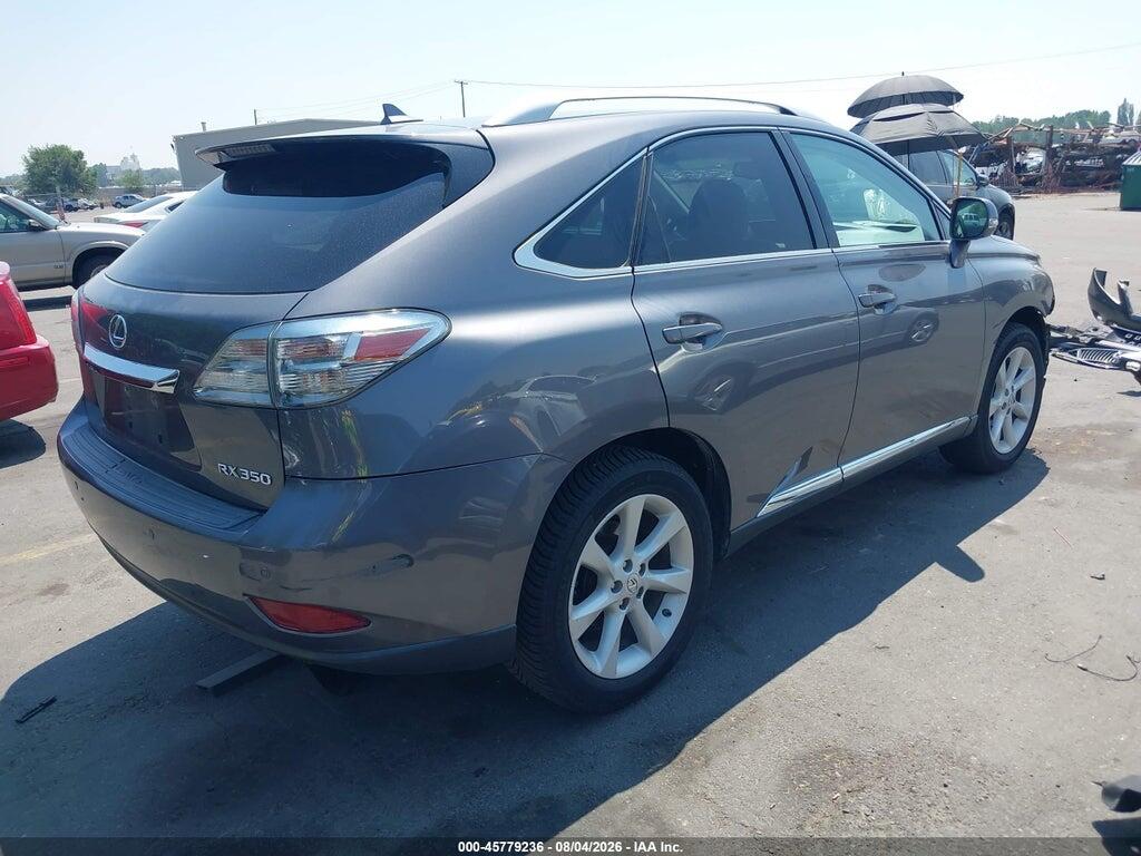2T2BK1BA2CC141995 2012 LEXUS RX 350 photo no. 4