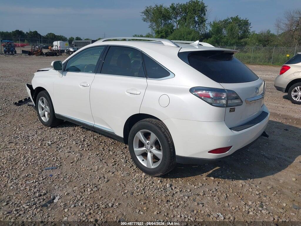 2T2BK1BA4CC141982 2012 LEXUS RX 350 photo no. 3