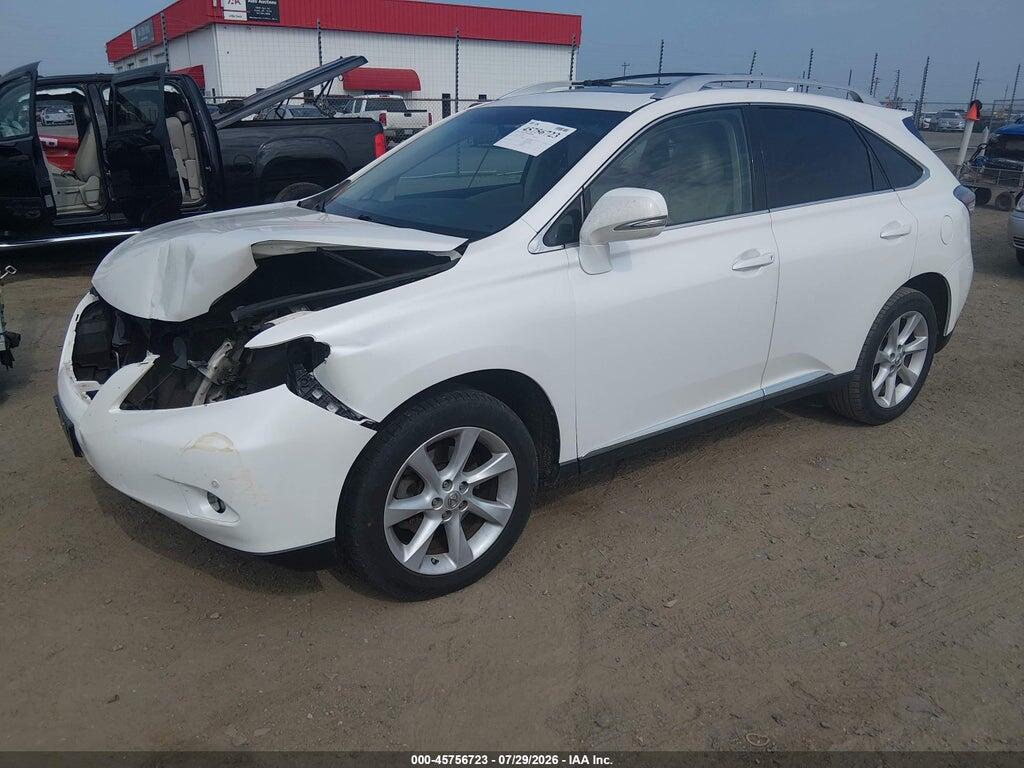 2T2ZK1BA2CC071977 2012 LEXUS RX 350 photo no. 2