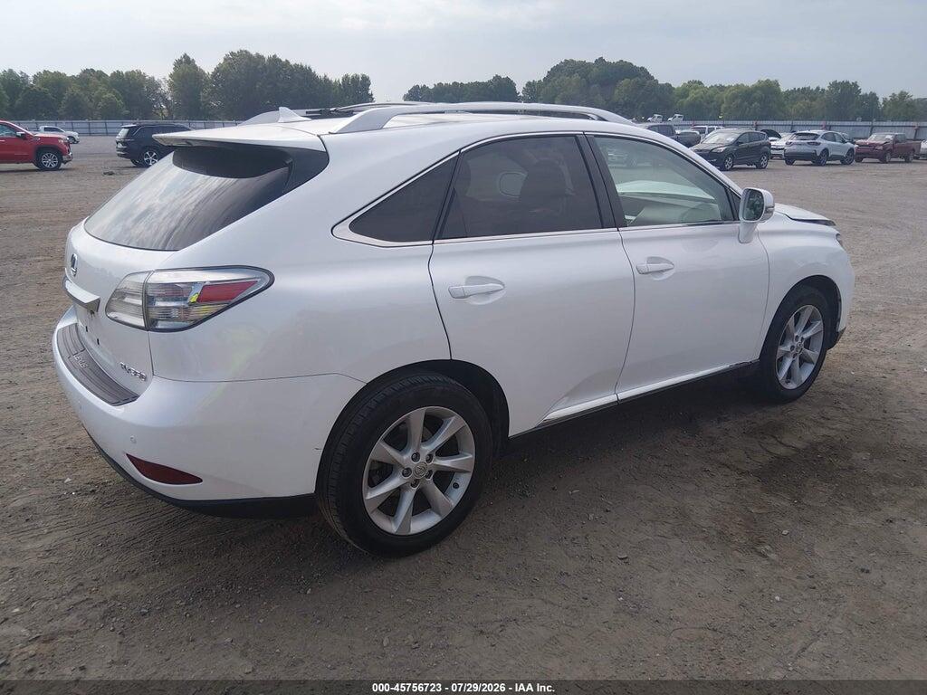 2T2ZK1BA2CC071977 2012 LEXUS RX 350 photo no. 4