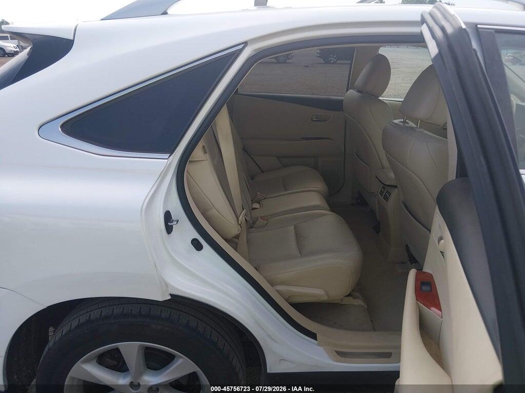 2T2ZK1BA2CC071977 2012 LEXUS RX 350 photo no. 8