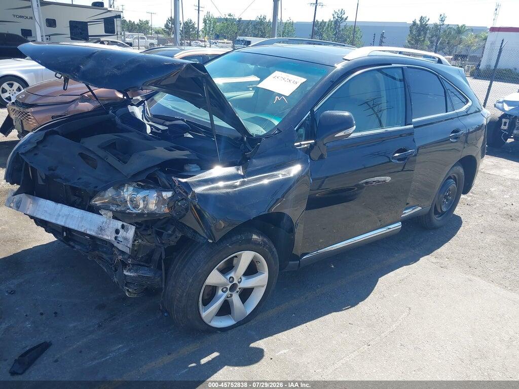 2T2BK1BA0CC136827 2012 LEXUS RX 350 photo no. 2