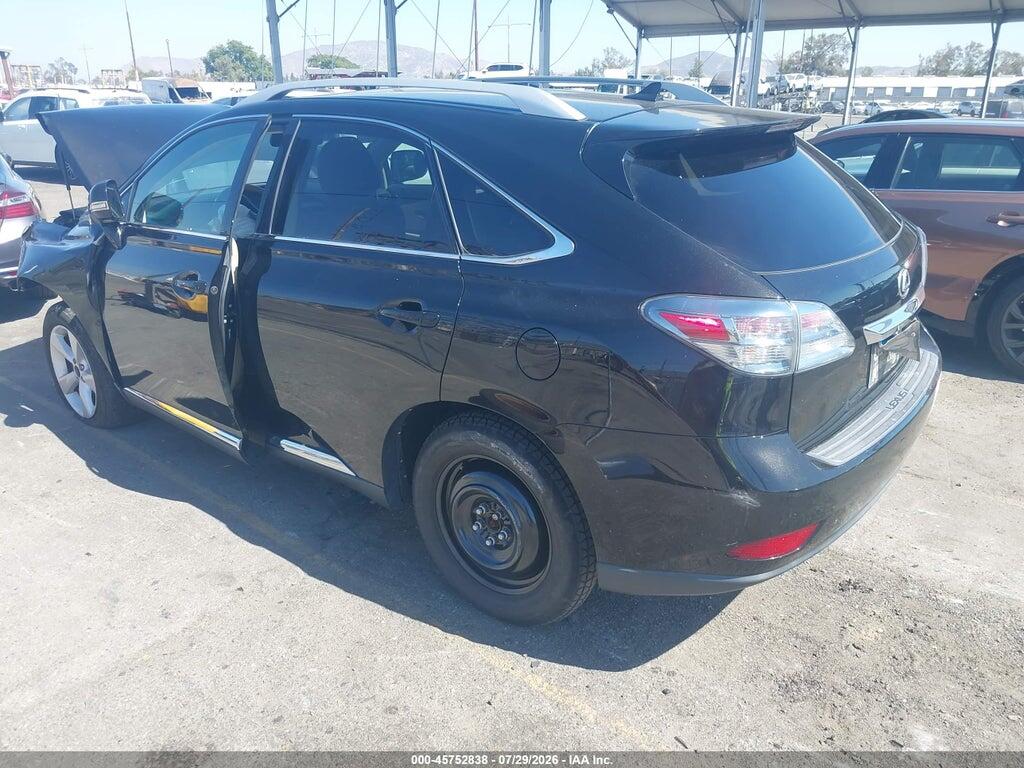 2T2BK1BA0CC136827 2012 LEXUS RX 350 photo no. 3
