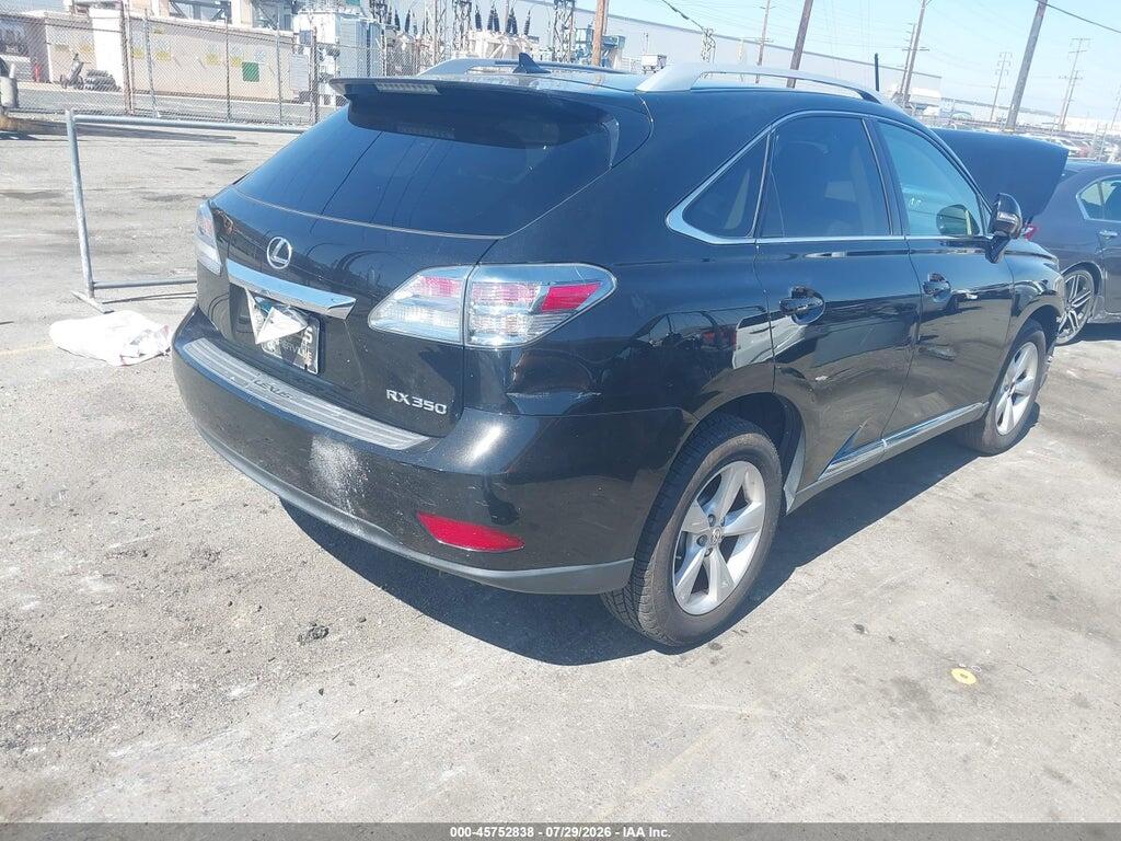 2T2BK1BA0CC136827 2012 LEXUS RX 350 photo no. 4