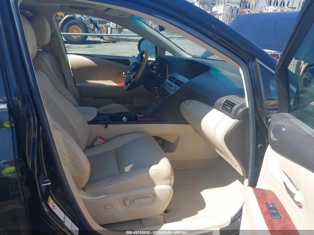 2T2BK1BA0CC136827 2012 LEXUS RX 350 photo no. 5