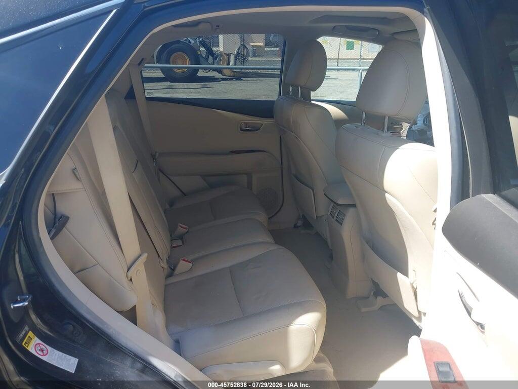 2T2BK1BA0CC136827 2012 LEXUS RX 350 photo no. 8
