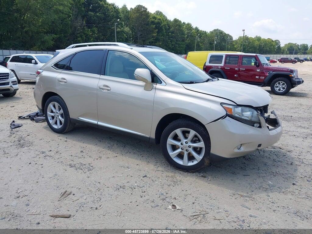 2T2ZK1BAXCC067725 2012 LEXUS RX 350 photo no. 1