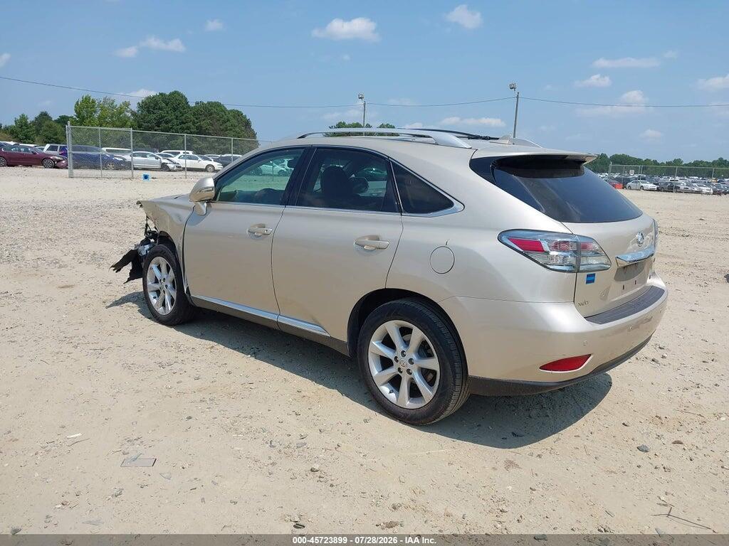 2T2ZK1BAXCC067725 2012 LEXUS RX 350 photo no. 3