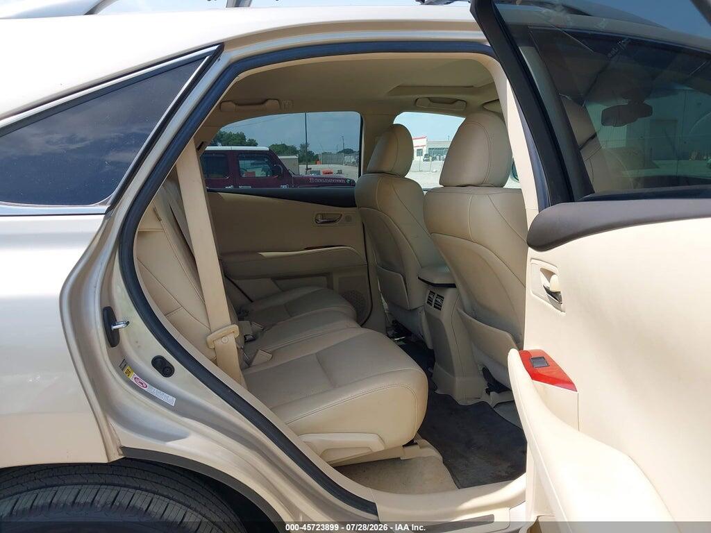 2T2ZK1BAXCC067725 2012 LEXUS RX 350 photo no. 8