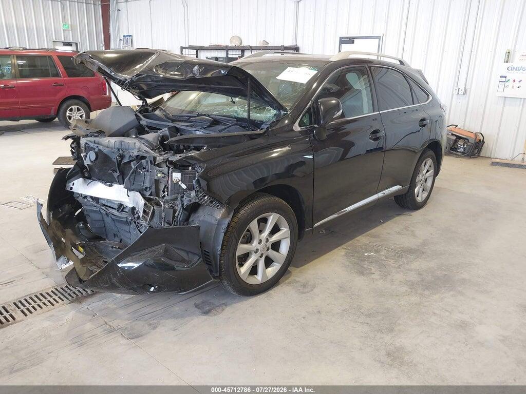 2T2BK1BA4CC150276 2012 LEXUS RX 350 photo no. 2