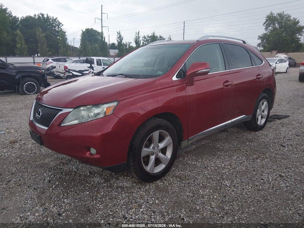 2T2BK1BA4CC147555 2012 LEXUS RX 350 photo no. 2