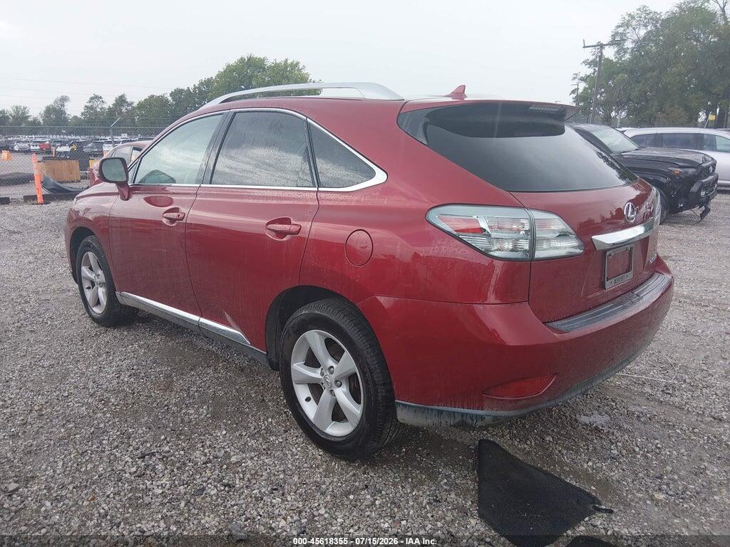 2T2BK1BA4CC147555 2012 LEXUS RX 350 photo no. 3