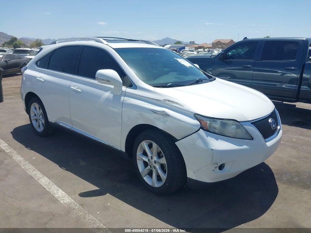 2T2ZK1BA0CC065546 2012 LEXUS RX 350 photo no. 1