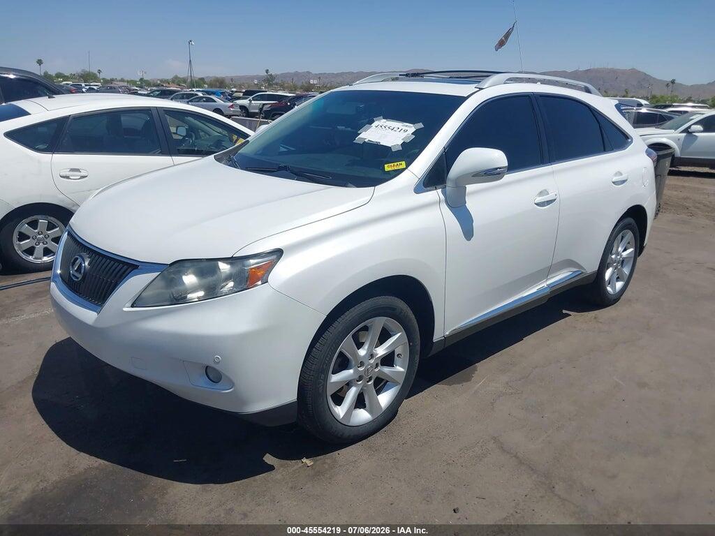 2T2ZK1BA0CC065546 2012 LEXUS RX 350 photo no. 2