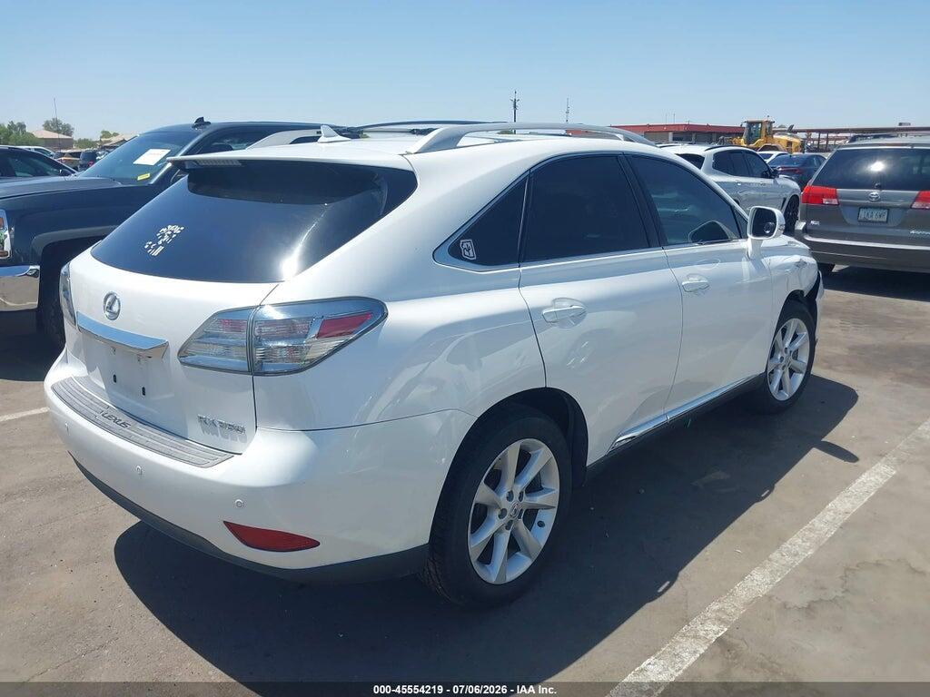 2T2ZK1BA0CC065546 2012 LEXUS RX 350 photo no. 4