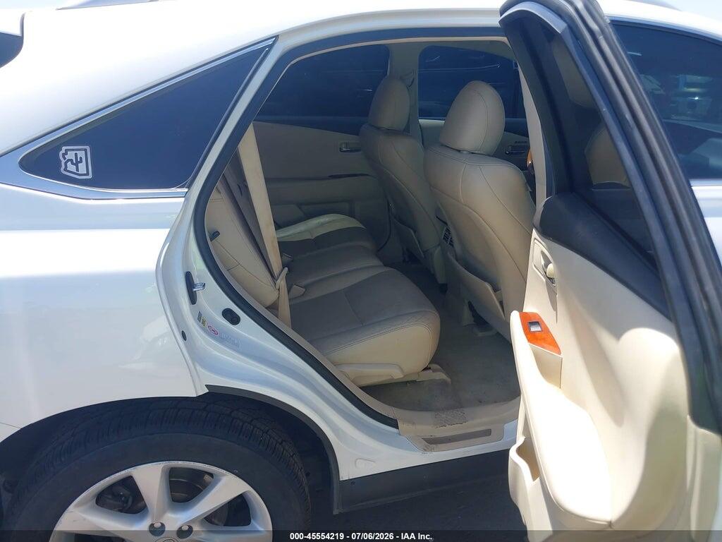 2T2ZK1BA0CC065546 2012 LEXUS RX 350 photo no. 8