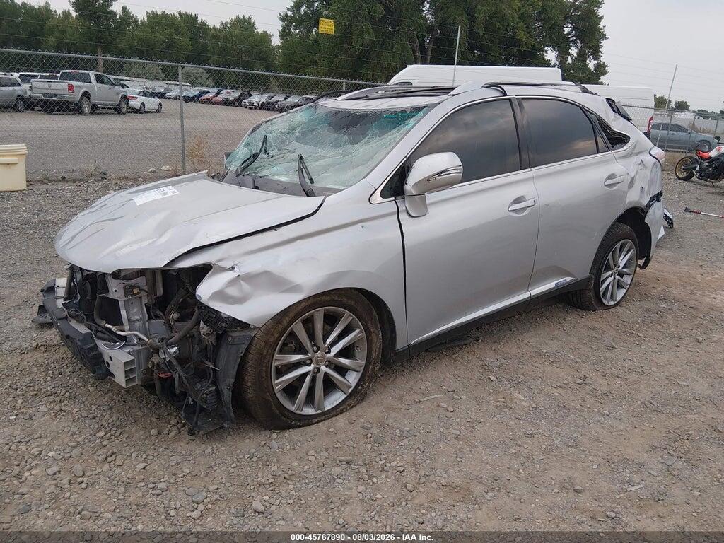 JTJBC1BA9C2431051 2012 LEXUS RX 450H photo no. 2