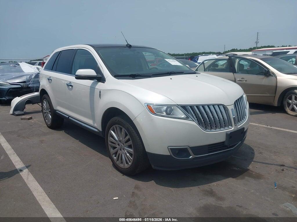 2LMDJ8JK5CBL09592 2012 LINCOLN MKX photo no. 1