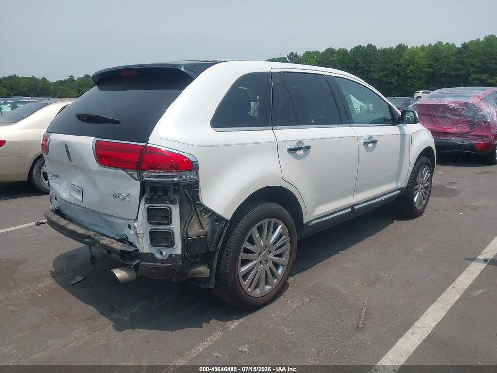 2LMDJ8JK5CBL09592 2012 LINCOLN MKX photo no. 4