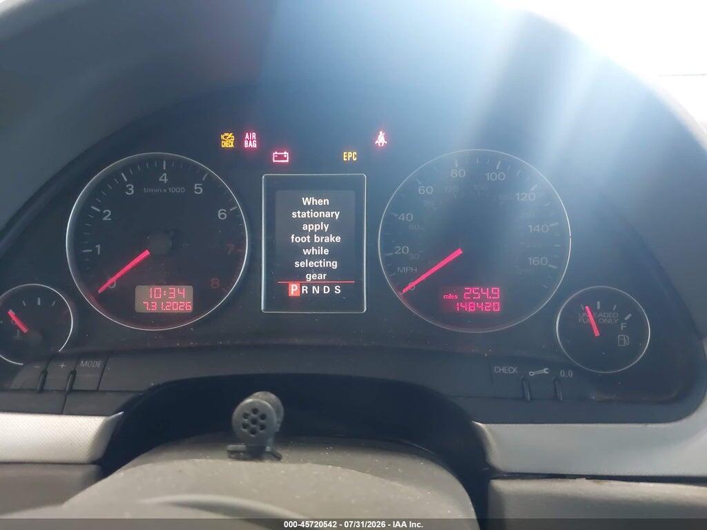 WAUDF68E05A476198 2005 AUDI A4 photo no. 7