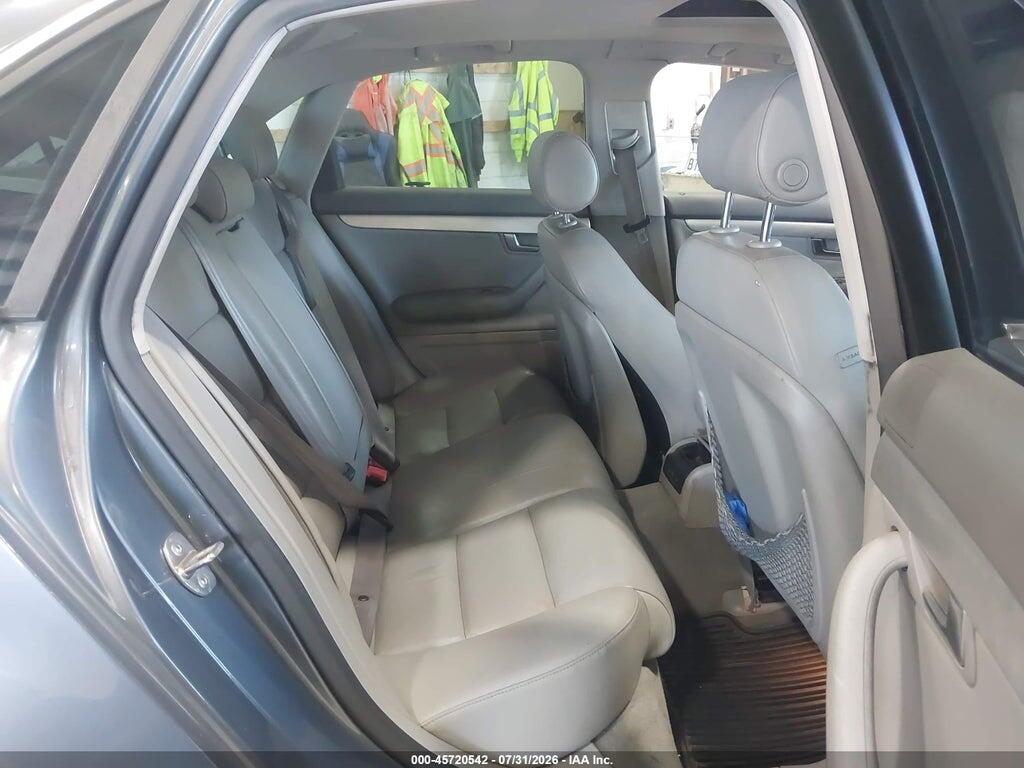 WAUDF68E05A476198 2005 AUDI A4 photo no. 8