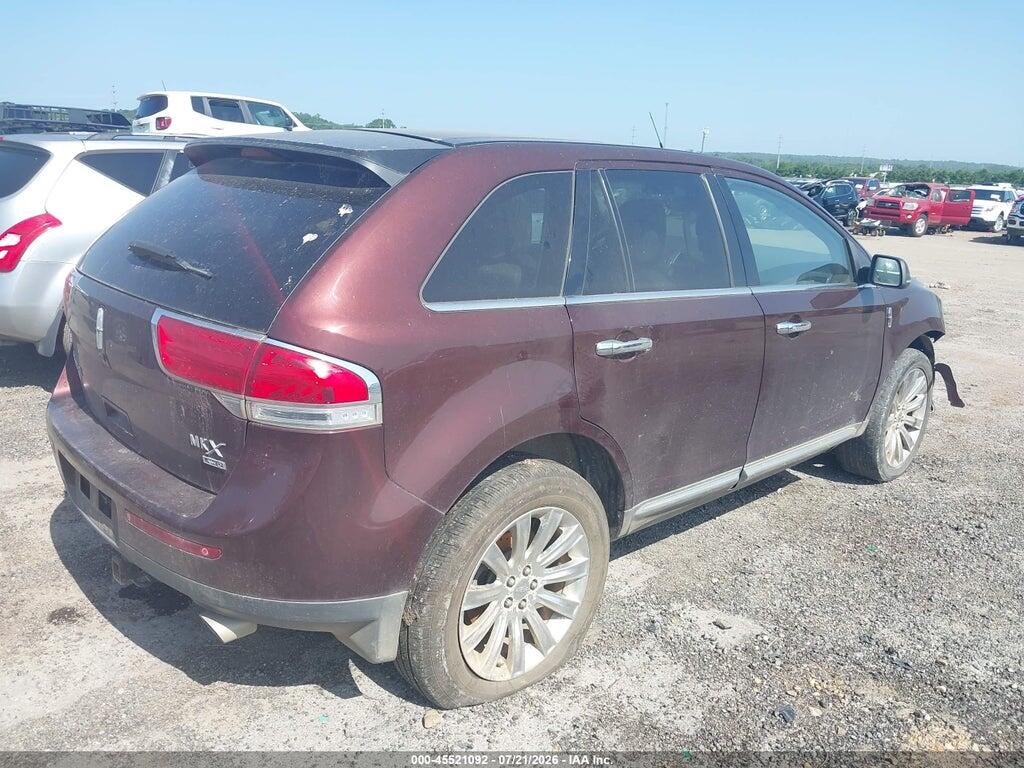 2LMDJ8JK5CBL05025 2012 LINCOLN MKX photo no. 4