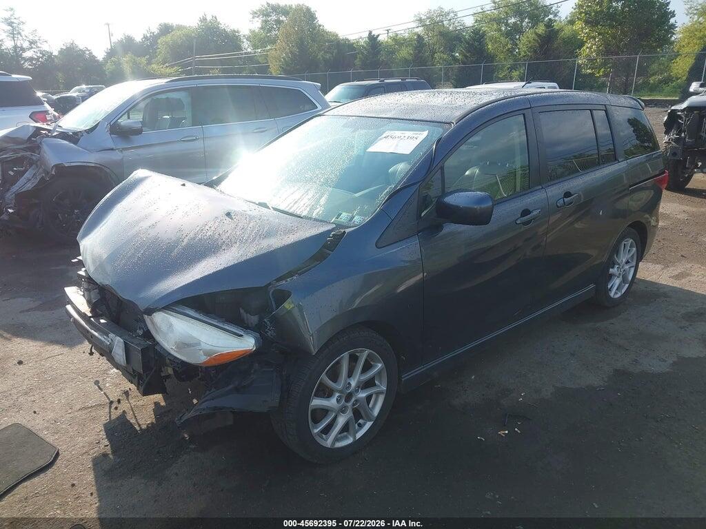 JM1CW2CL8C0121019 2012 MAZDA MAZDA5 photo no. 2