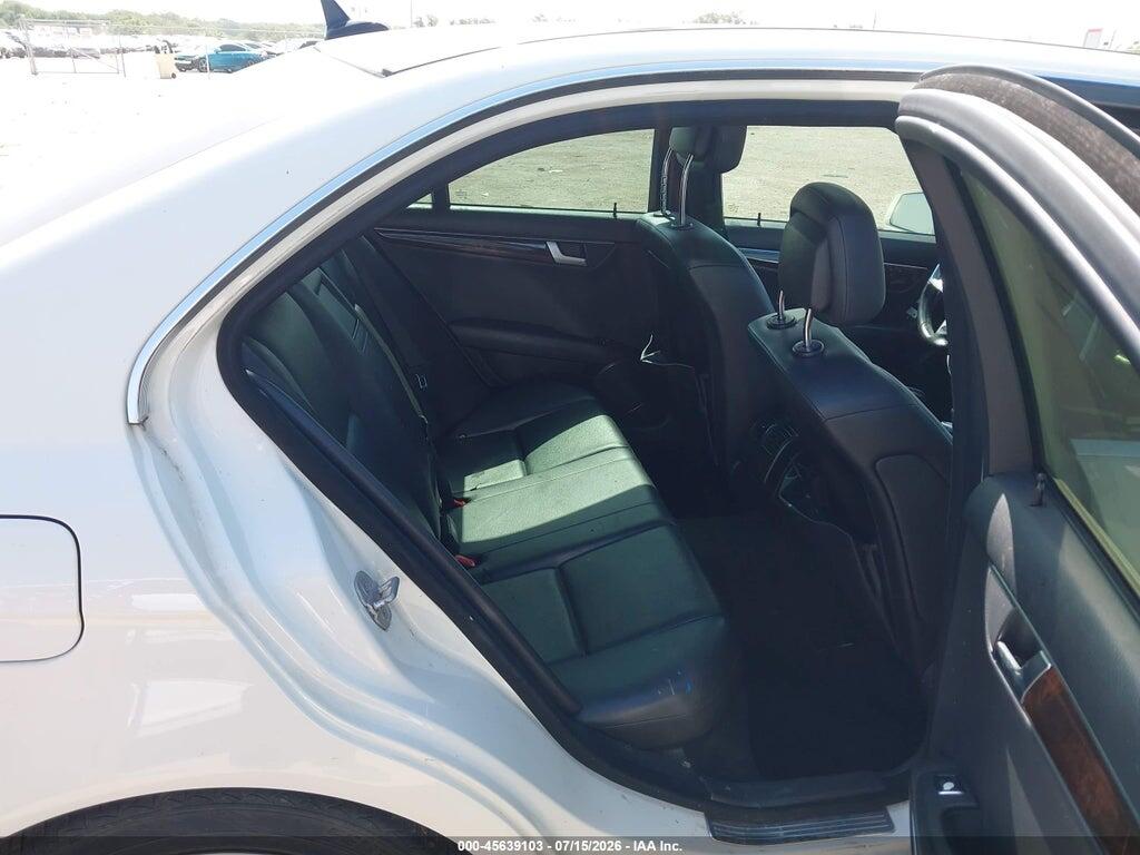 WDDGF8BB2CR238013 2012 MERCEDES-BENZ C 300 photo no. 8