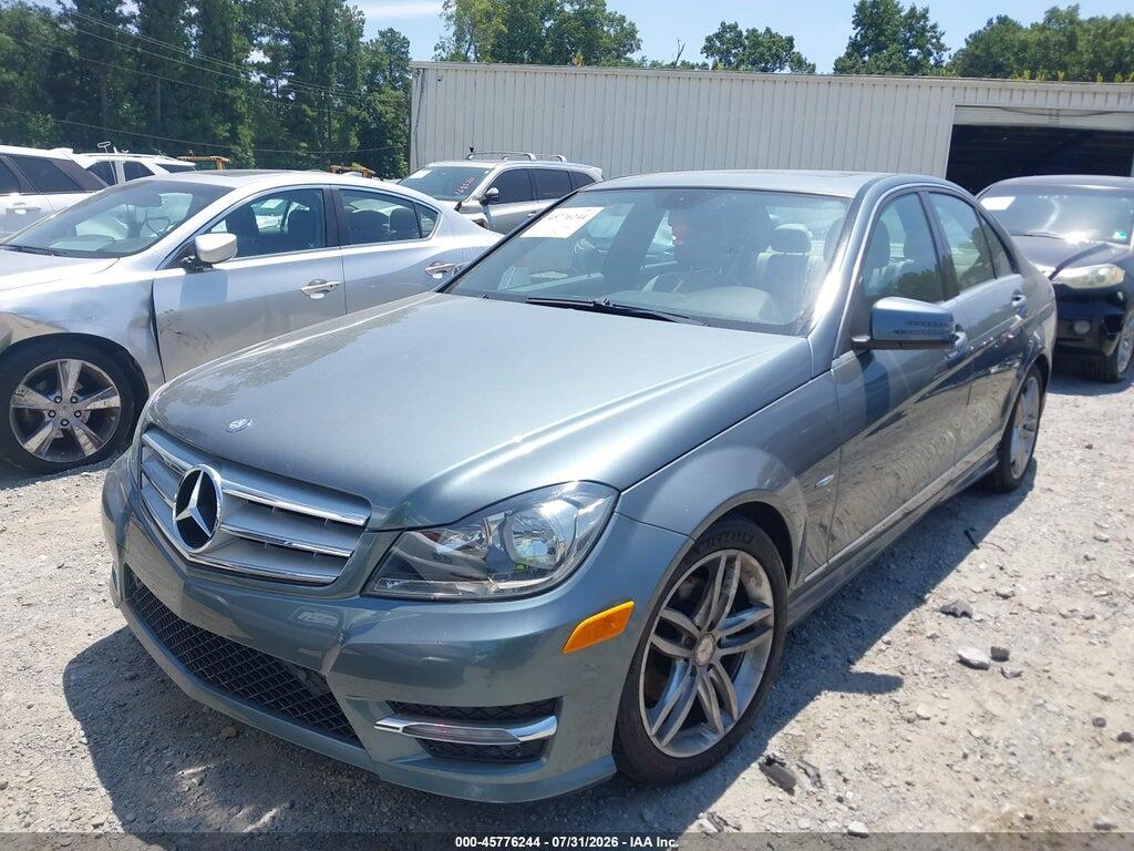 WDDGF4HB1CA631273 2012 MERCEDES-BENZ C 250 photo no. 2