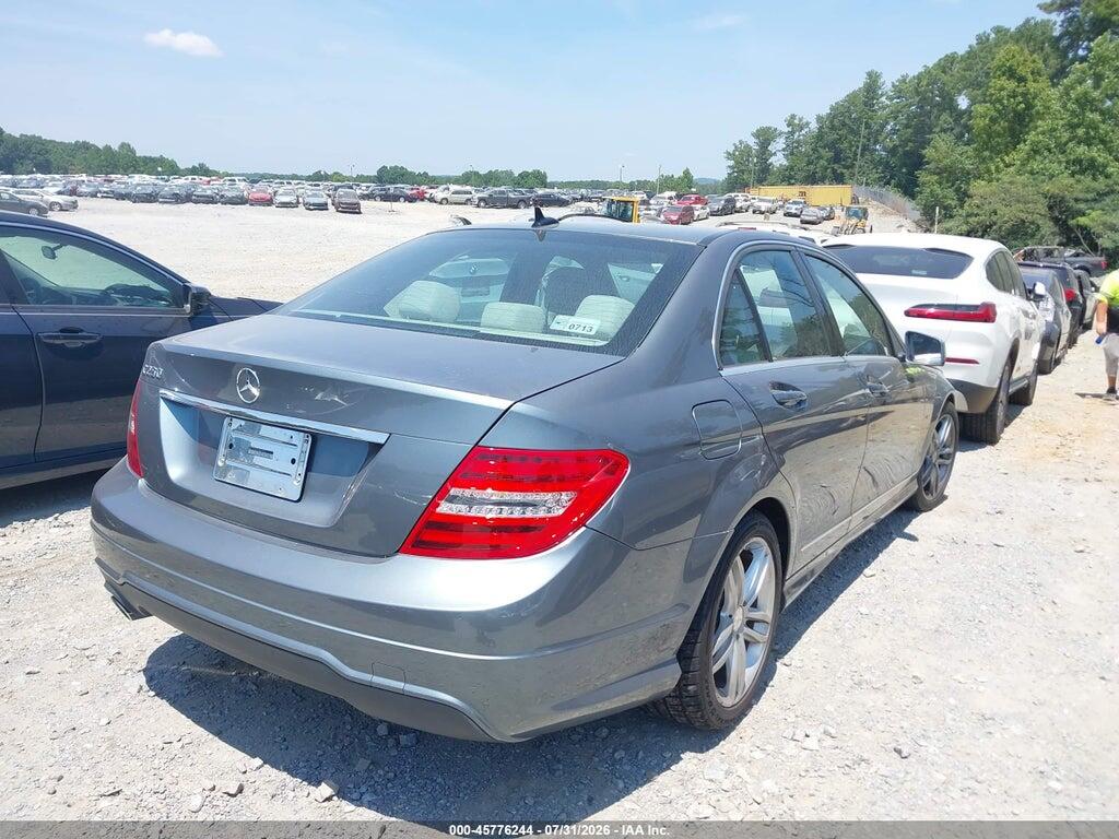 WDDGF4HB1CA631273 2012 MERCEDES-BENZ C 250 photo no. 4