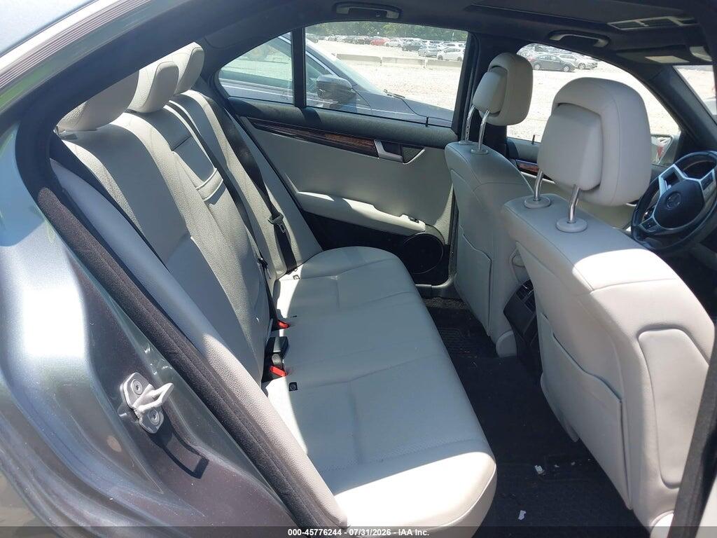 WDDGF4HB1CA631273 2012 MERCEDES-BENZ C 250 photo no. 8