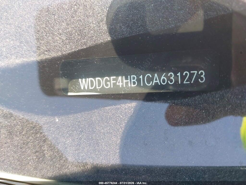 WDDGF4HB1CA631273 2012 MERCEDES-BENZ C 250 photo no. 9