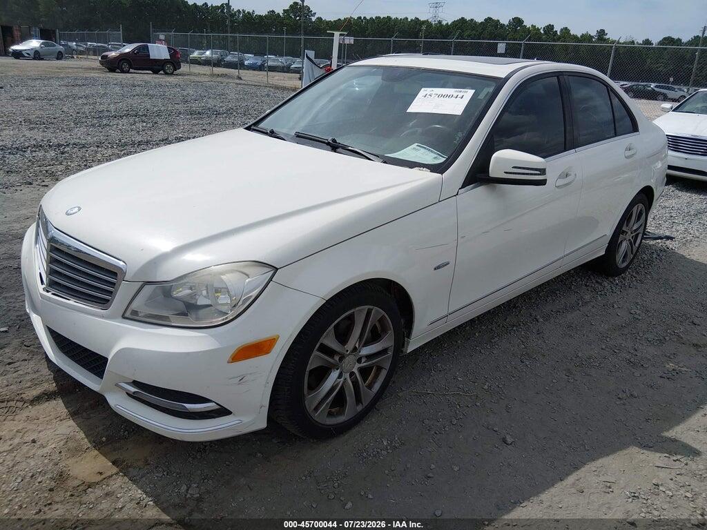 WDDGF4HB7CR215326 2012 MERCEDES-BENZ C 250 photo no. 2