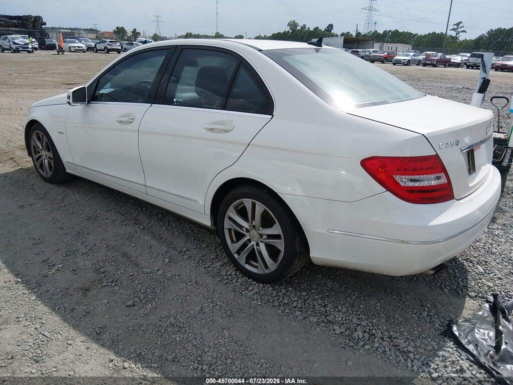 WDDGF4HB7CR215326 2012 MERCEDES-BENZ C 250 photo no. 3