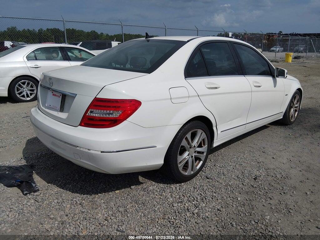 WDDGF4HB7CR215326 2012 MERCEDES-BENZ C 250 photo no. 4