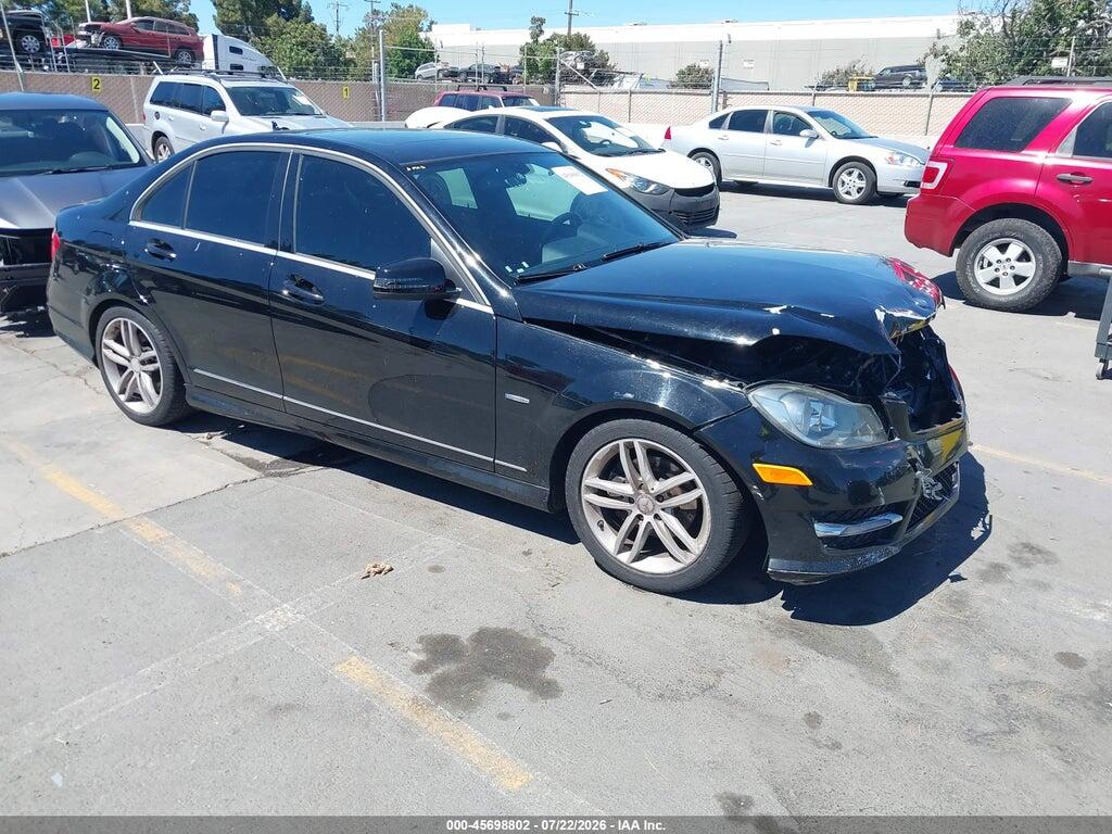 WDDGF4HB8CA633182 2012 MERCEDES-BENZ C 250 photo no. 1