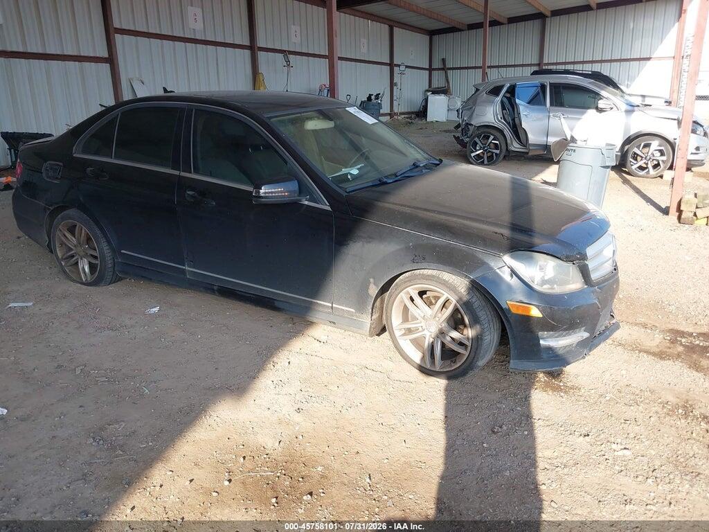 WDDGF8BB7CR193912 2012 MERCEDES-BENZ C 300 photo no. 1