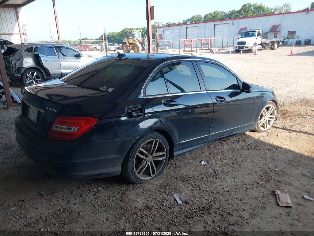 WDDGF8BB7CR193912 2012 MERCEDES-BENZ C 300 photo no. 4