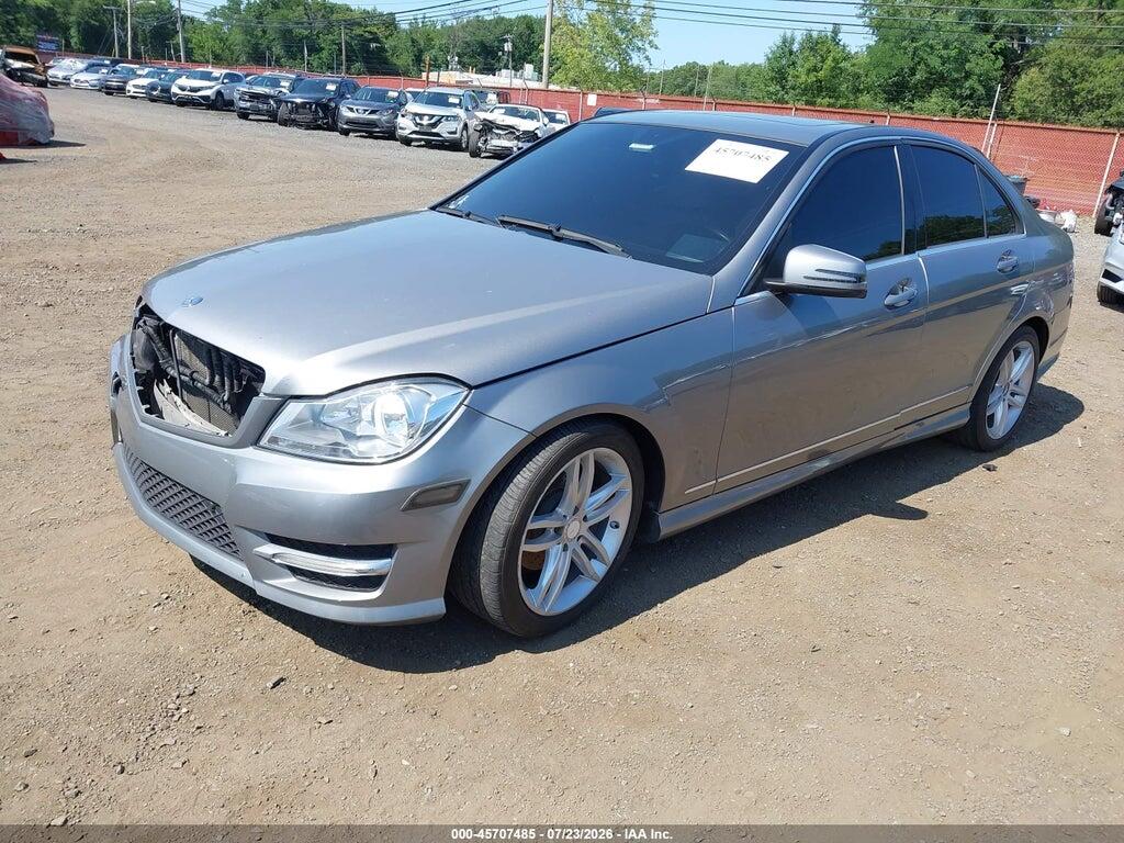 WDDGF8BB7CR239349 2012 MERCEDES-BENZ C 300 photo no. 2