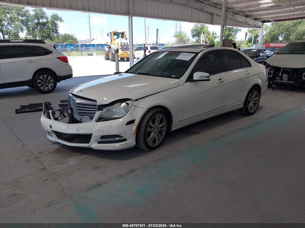 WDDGF8BB8CR191568 2012 MERCEDES-BENZ C 300 photo no. 2